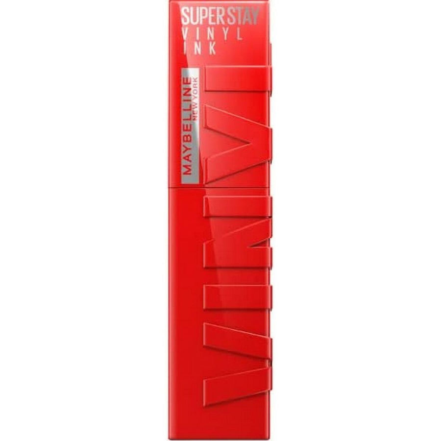 skimrande läppstift Maybelline Superstay Vinyl Link 25-red-hot