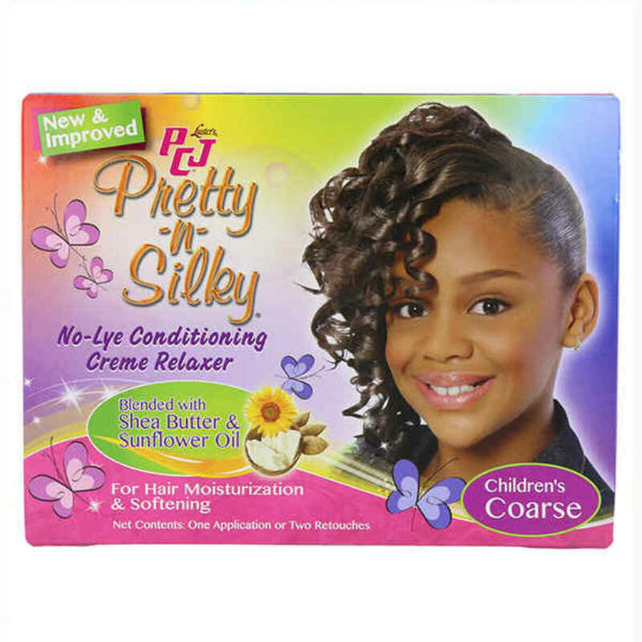 Balsam Luster Pcj Pretty-n-silky Relaxer Kitsuper Mjukgörande hårbehandling (530 g)