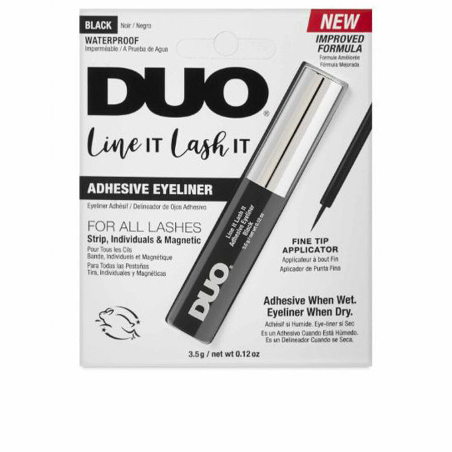 Applikator till lösögonfransar Ardell Pro Duo Adhesive Eyeliner Vidhäftande Svart 3,5 g