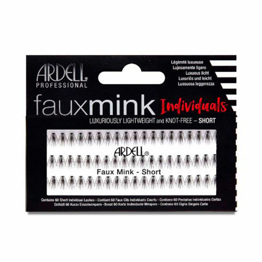 Satz falscher Wimpern Ardell Faux Mink Short individuell 60 Stücke