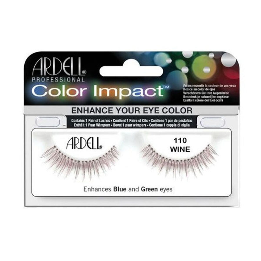 Satz falscher Wimpern Ardell Color Impact Nº 110 Wine