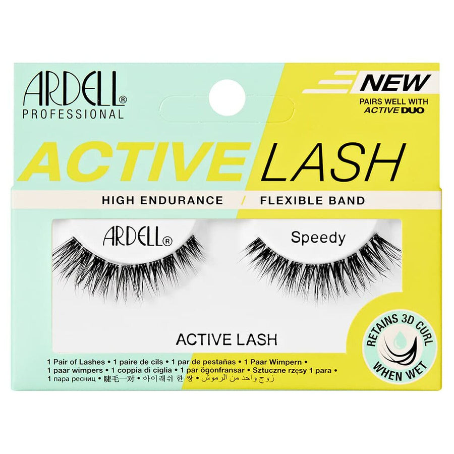 Set med falska ögonfransar Ardell Active Lashes Speedy