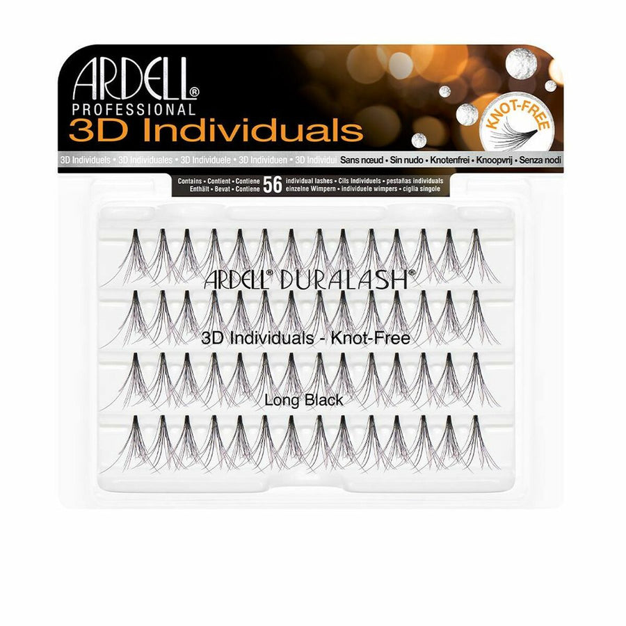 Fejka ögonfransar Ardell 3D Long Black