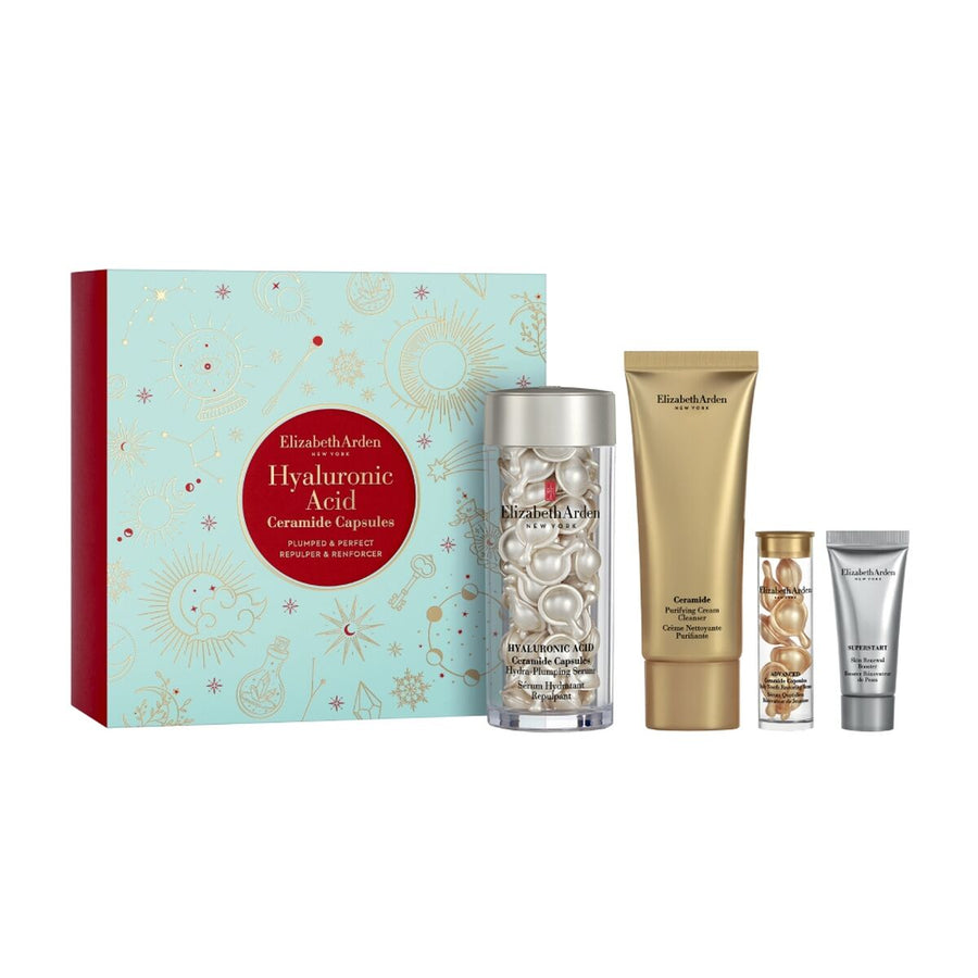 Set mit Damenkosmetik Elizabeth Arden Hyaluronic Acid 50 ml Ceramid-Kapseln 4 Stücke