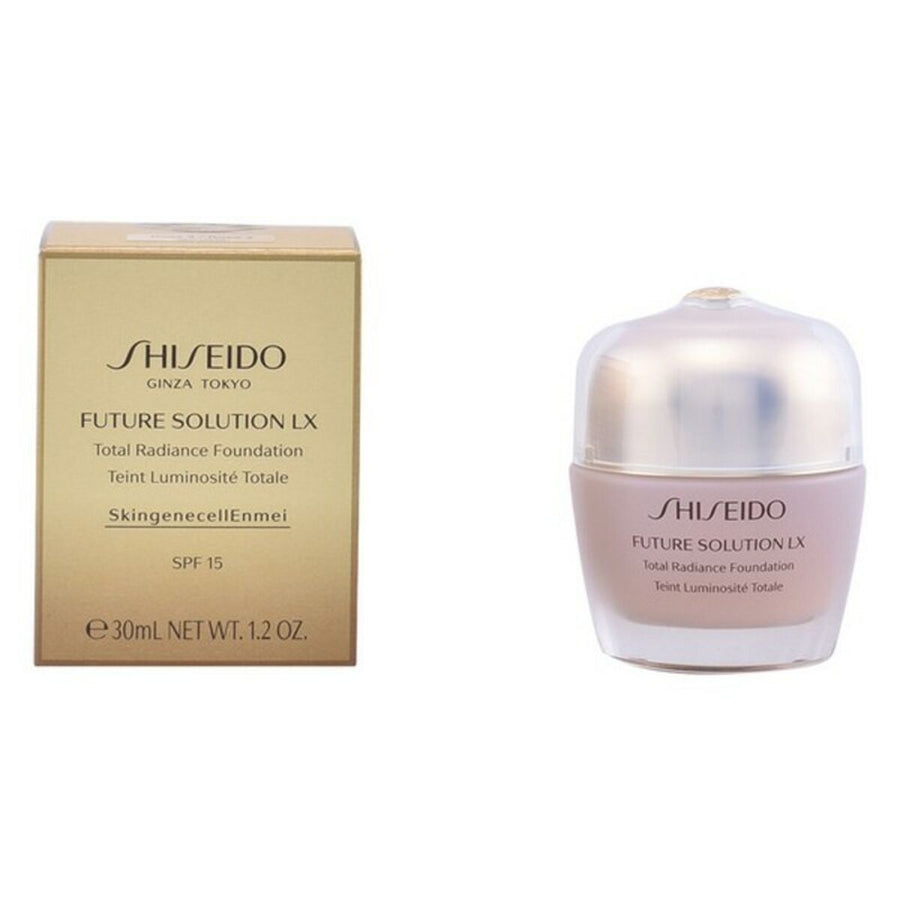 Crème Make-up Base Future Solution LX Shiseido 30 ml Spf 15 Spf 20