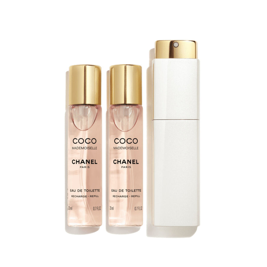 Parfymset Damer Chanel Twist & Spray Coco Mademoiselle 3 Delar