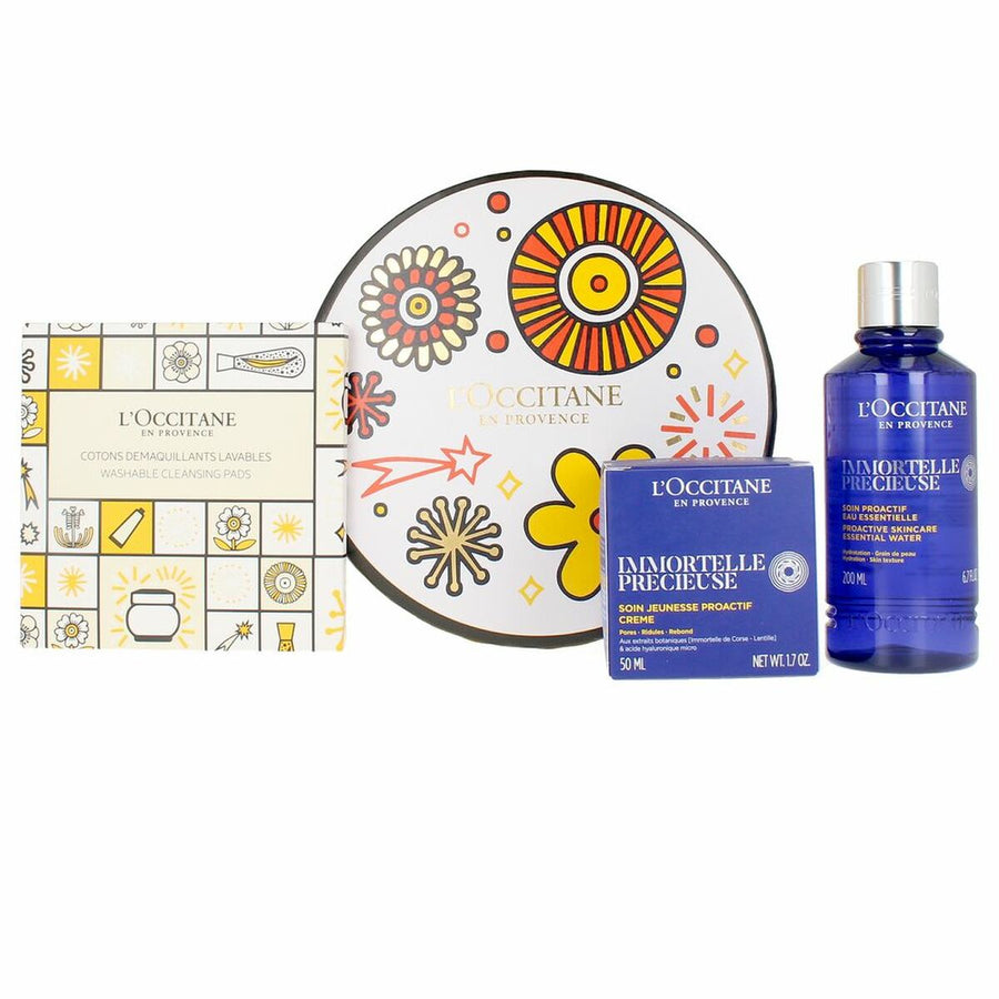 Unisex-Kosmetik-Set L'Occitane En Provence Immortelle Précieuse 3 Stücke