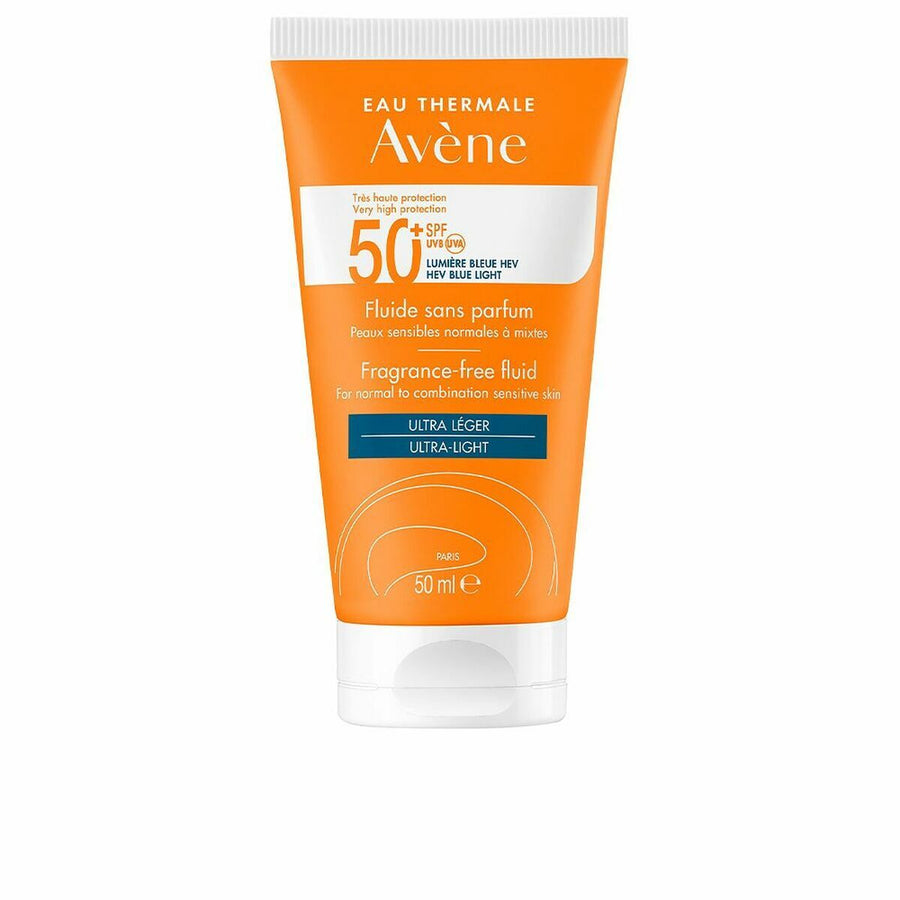 Solskyddskräm Avene Ultra Light SPF 50+ 50 ml