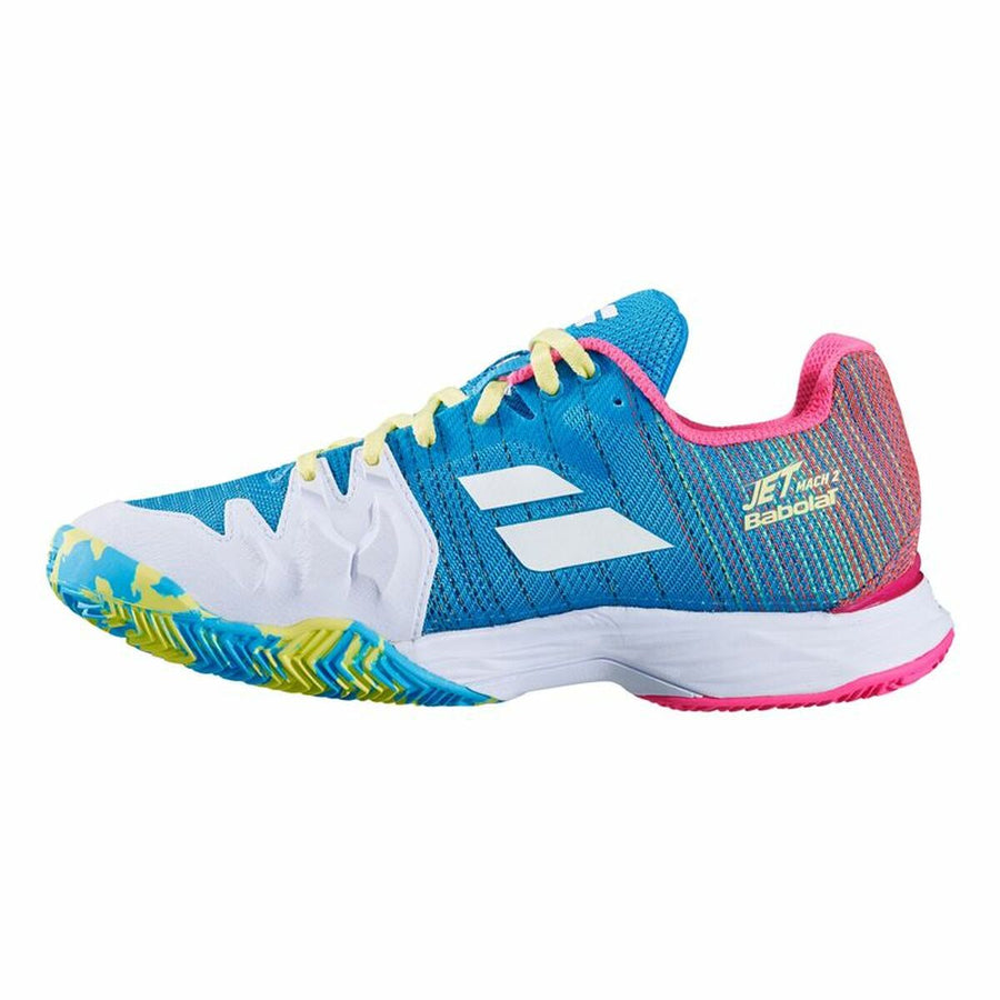 Women's Tennis Shoes Babolat Jet Mach II Lady Sky blue