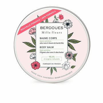 Moisturising Body Balm Berdoues Mille Fleurs 200 ml