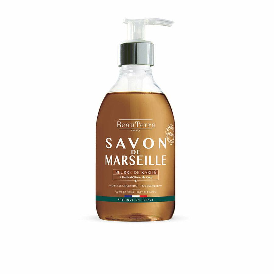 Flytande tvål Beauterra Savon de Marseille Sheasmör 300 ml