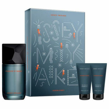 Men's Perfume Set Issey Miyake Fusion d'Issey 3 Pieces