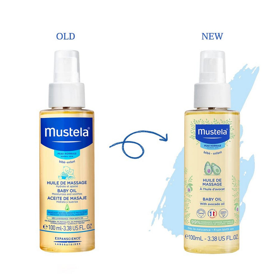 Babyolja Mustela Niño 100 ml