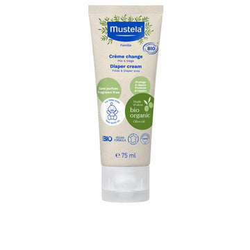 Babykräm för daglig stjärtvård Mustela Bio 75 ml