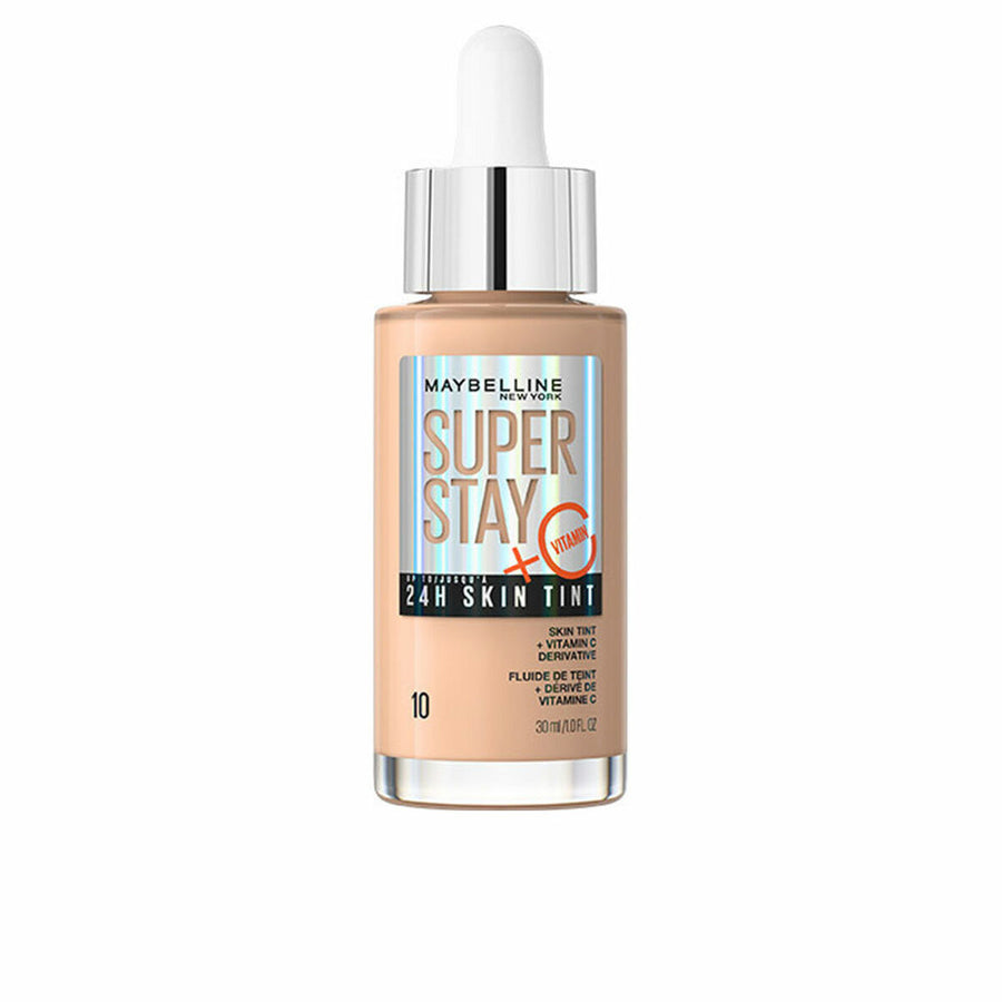 Liquid Make Up Base Maybelline Super Stay Skin Tint Vitamin C Nº 10 30 ml