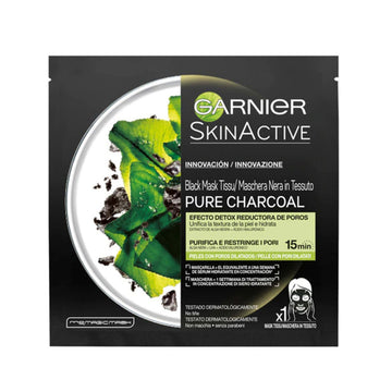 Ansiktsmask PURE CHARCOAL black detox Garnier