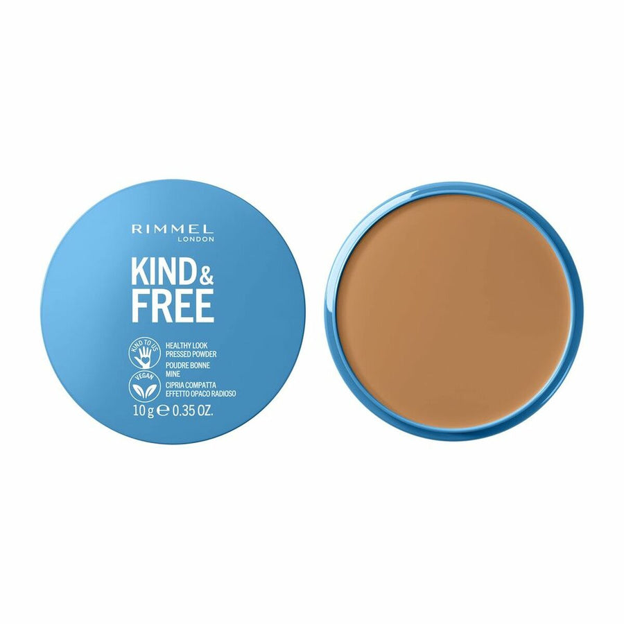 Kompaktpuder Rimmel London Kind & Free 40-tan Reifend (10 g)