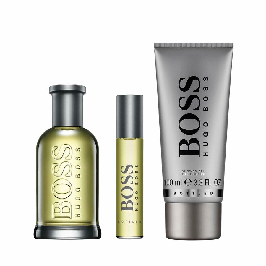 Set mit Herrenparfüm Hugo Boss EDT Bottled No 6 3 Stücke