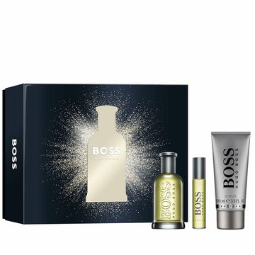 Set mit Herrenparfüm Hugo Boss EDT Bottled No 6 3 Stücke