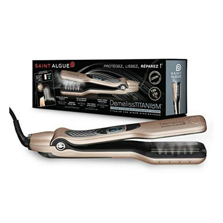 Plattång Demeliss Titanium Saint-Algue Straightener Demeliss Titanium Svart