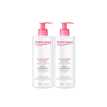 Cleansing Gel Topicrem Dúo 2 x 500 ml 2 Units