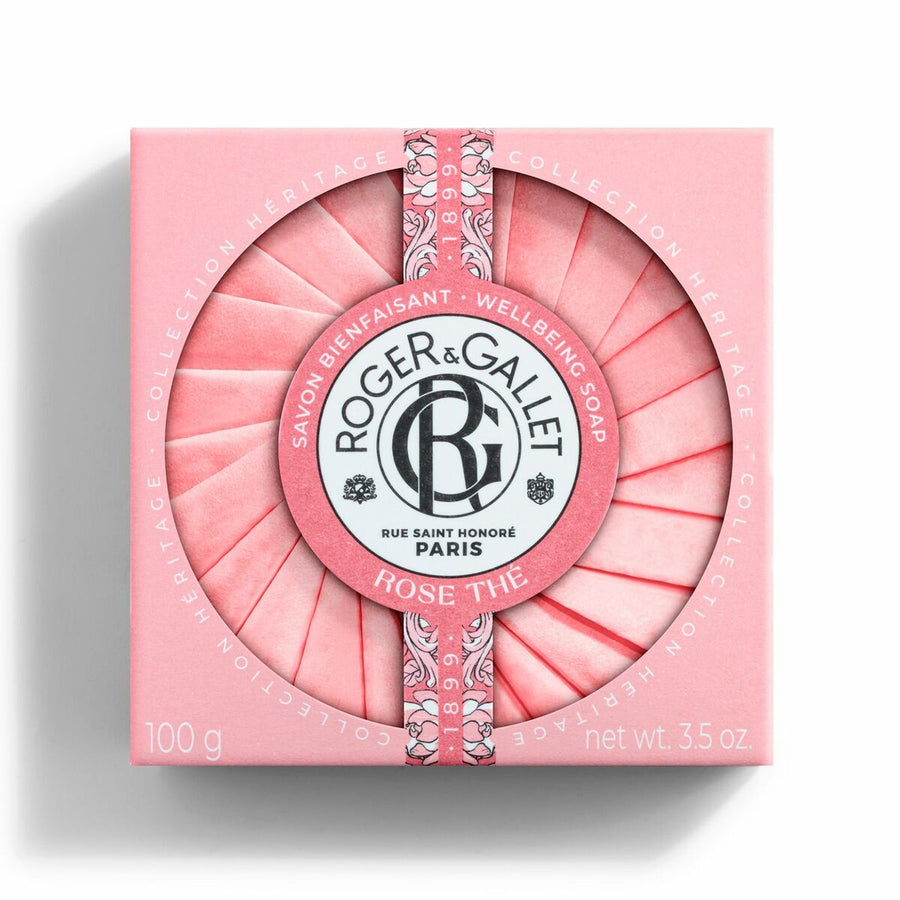 Stück Seife Roger & Gallet Rose Thé 100 g