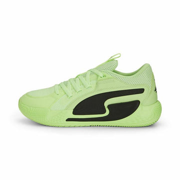 Basketballschuhe für Erwachsene Puma Court Rider Chaos Neongrün