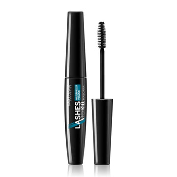 Wimpernmaske mit Volumeneffekt LASHES TO KILL  ultra Catrice (10 ml) waterproof Schwarz