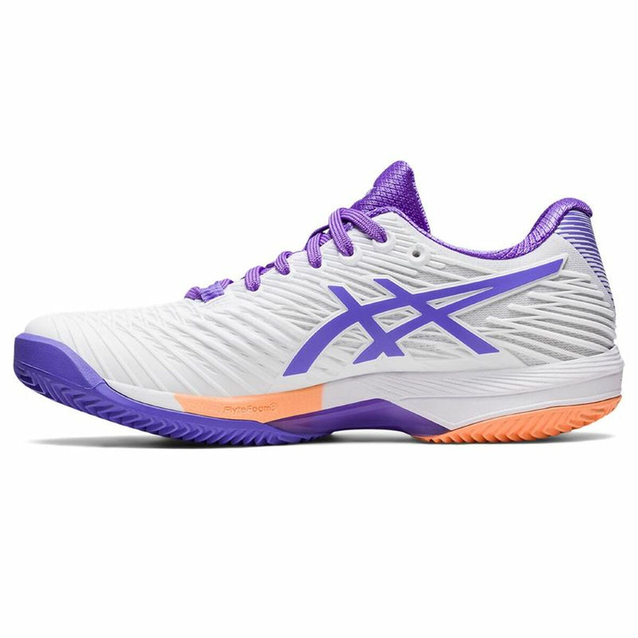 Tennisschuhe für Frauen Asics Solution Speed FF 2 Clay Damen Weiß