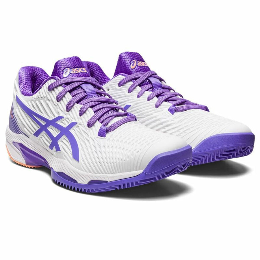 Women's Tennis Shoes Asics Solution Speed FF 2 Clay Lady White