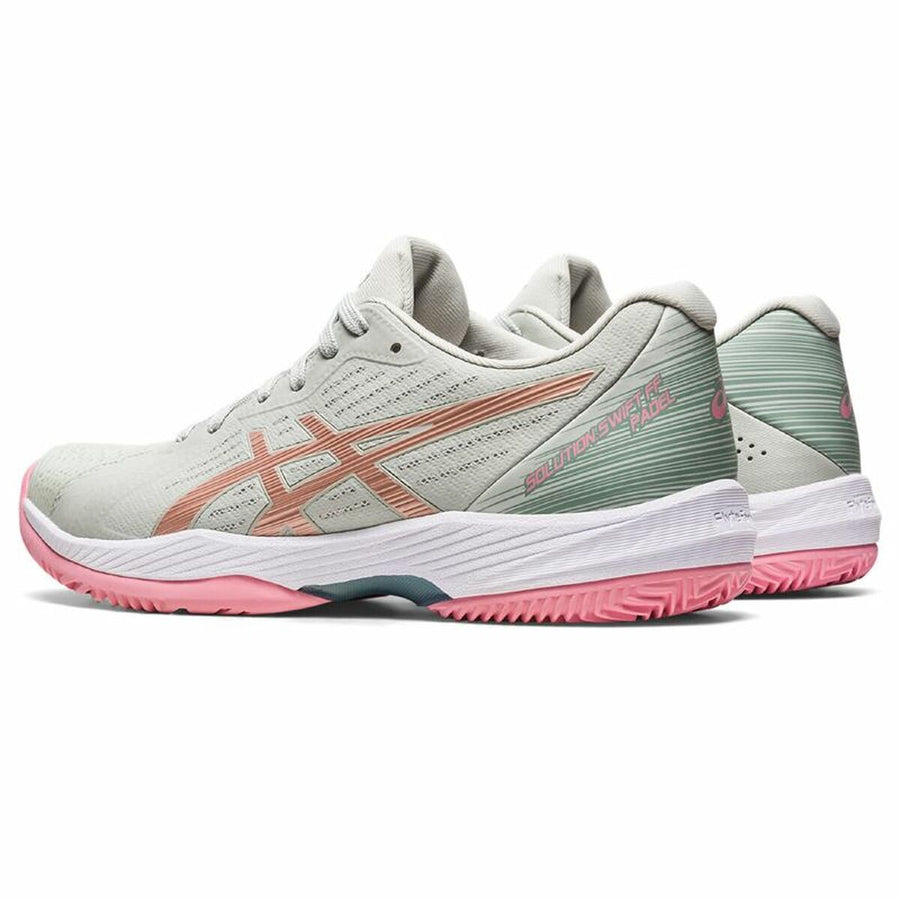 Adult's Padel Trainers Asics Solution Swift FF Lady Light Green