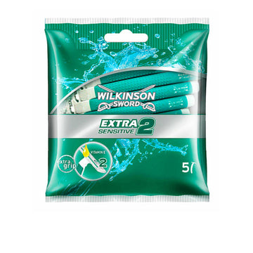 Einweg-Rasierklingen Extra2 Sensitive Gillette (5 uds)