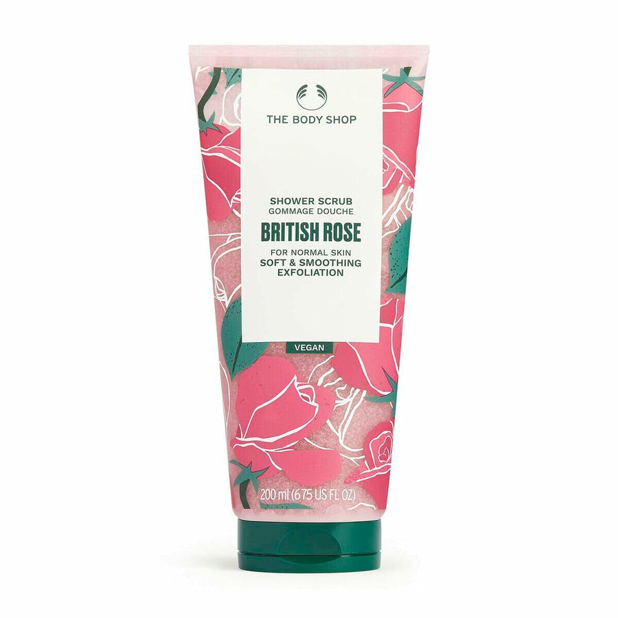 Body Exfoliator The Body Shop British Rose 200 ml