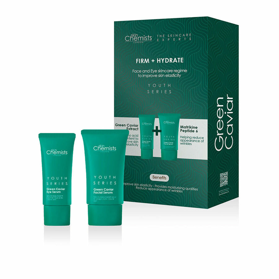 Set mit Damenkosmetik Skin Chemists Green Caviar 2 Stücke