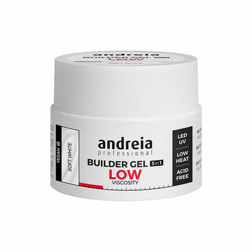 Gel-nagellack Builder Low Viscosity Andreia Professional Builder Vit (44 g)