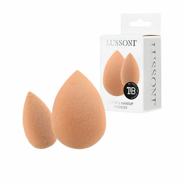 Make-up-Schwamm Lussoni Esponjas Lote Beige 2 Stücke