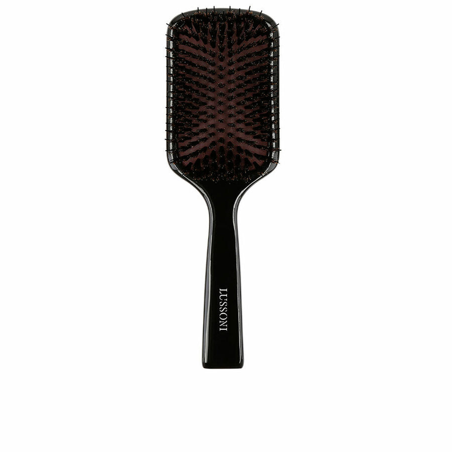 Detangling Hairbrush Lussoni Squared Wood (Refurbished B)