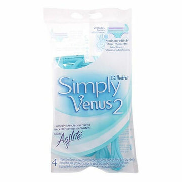 Einweg-Rasierklingen Venus Gillette Simply (4 uds)