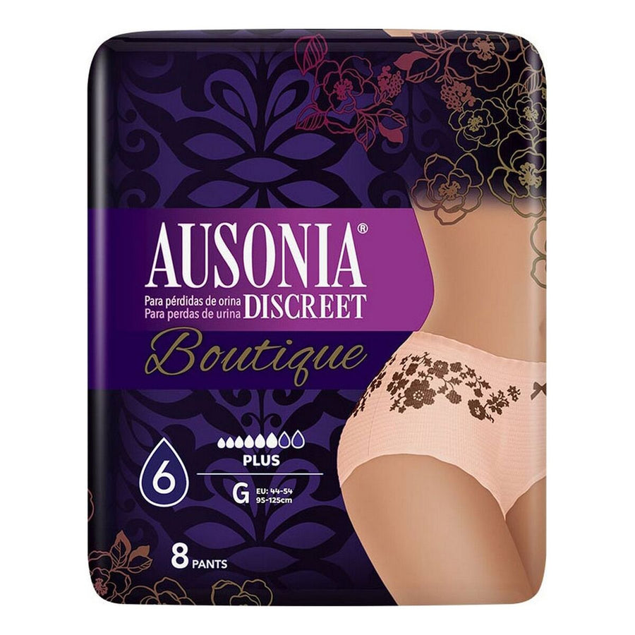 Inkontinensbinda Ausonia Discreet Boutique Stor (8 uds)