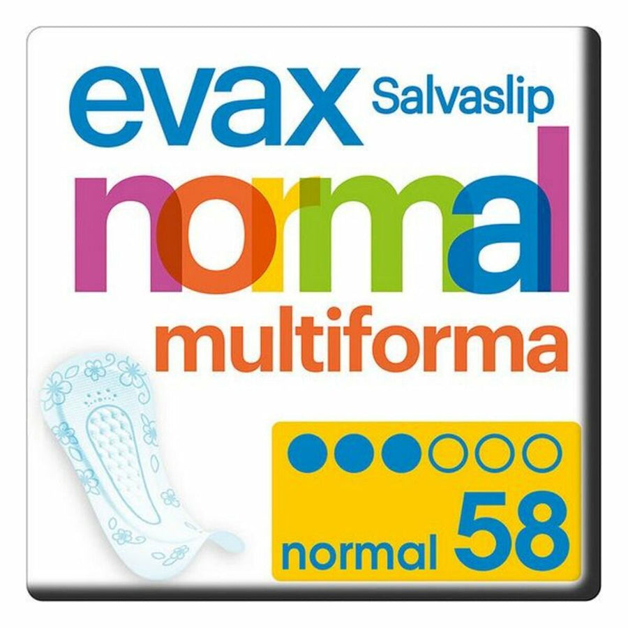 Panty Liner Multiforma Evax Slip Multiforma (58 uds)