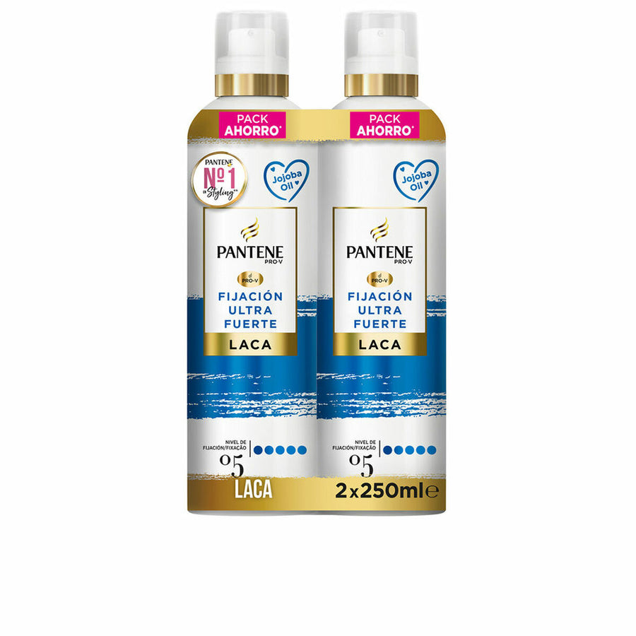 Hårspray Pantene   2 x 250 ml Extra stark 250 ml