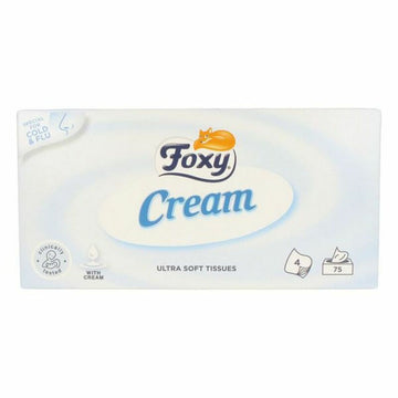 Tissues Facial Cream Foxy Sensitive Skin (75 uds)