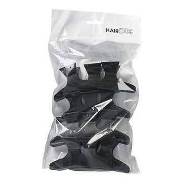 Hair clips Xanitalia 2431 Black (12 uds)