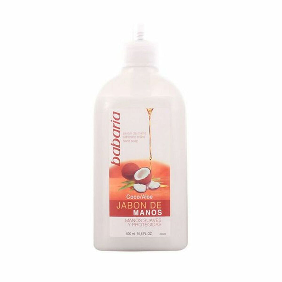 Liquid Aloe Vera and Coconut Hand Soap Babaria (500 ml)