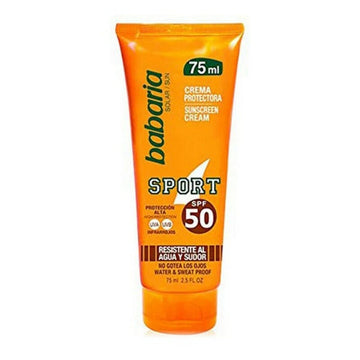 Lotionen für Athleten SOLAR SPORT waterproof Babaria Solar Sport Spf 50 (75 ml) 75 ml Spf 50