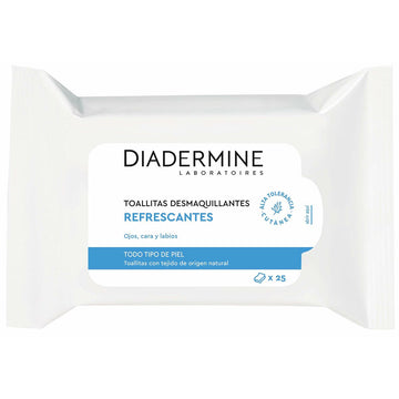 Make Up Remover Wipes Diadermine   Normal Skin Refreshing (25 Units)