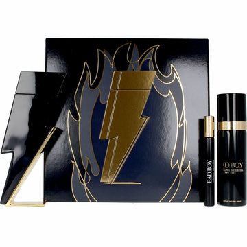 Men's Perfume Set Carolina Herrera Bad Boy 3 Pieces