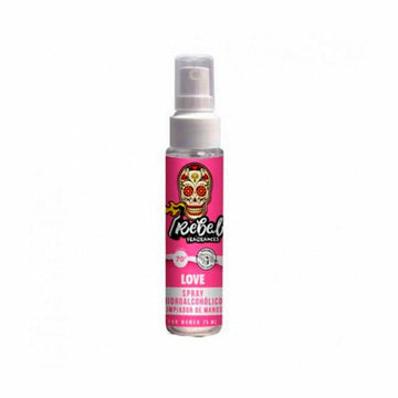 Steriliserande Handlotion Rebel Love Spray 30 ml (75 ml)