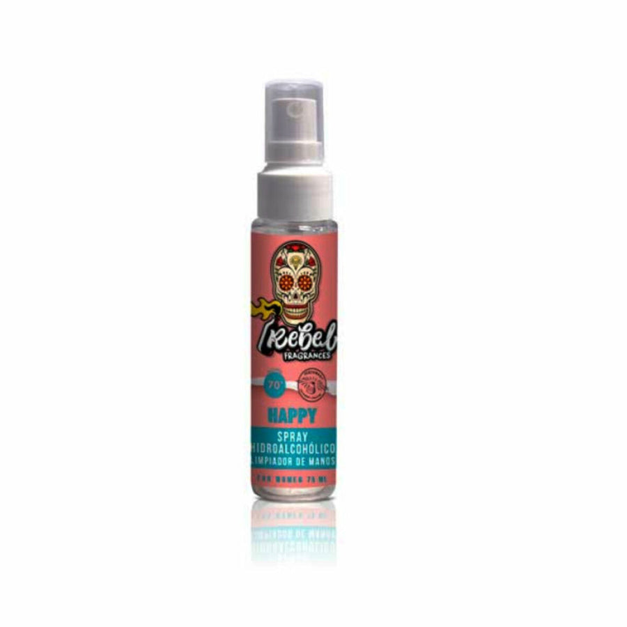 Steriliserande Handlotion Rebel Happy Spray 30 ml (75 ml)