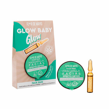 Set mit Damenkosmetik Flor de Mayo Glow Baby Glow 2 Stücke